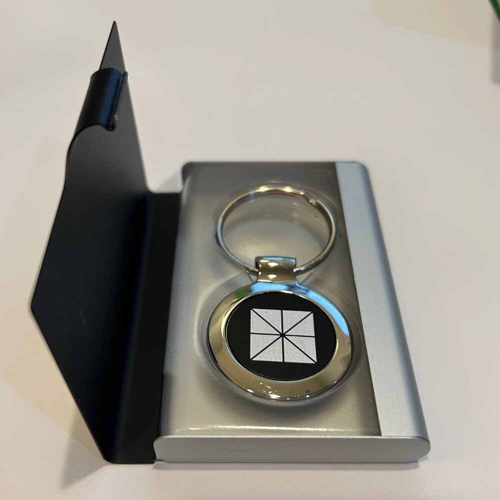 Chapman University Key Ring Keychain Silverplate in a Box NEW